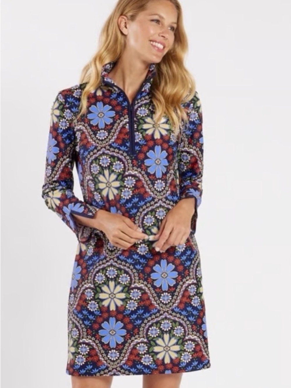 Jude Connally NWT Anna Dress Felicity Floral Navy Jude Cloth Size Small